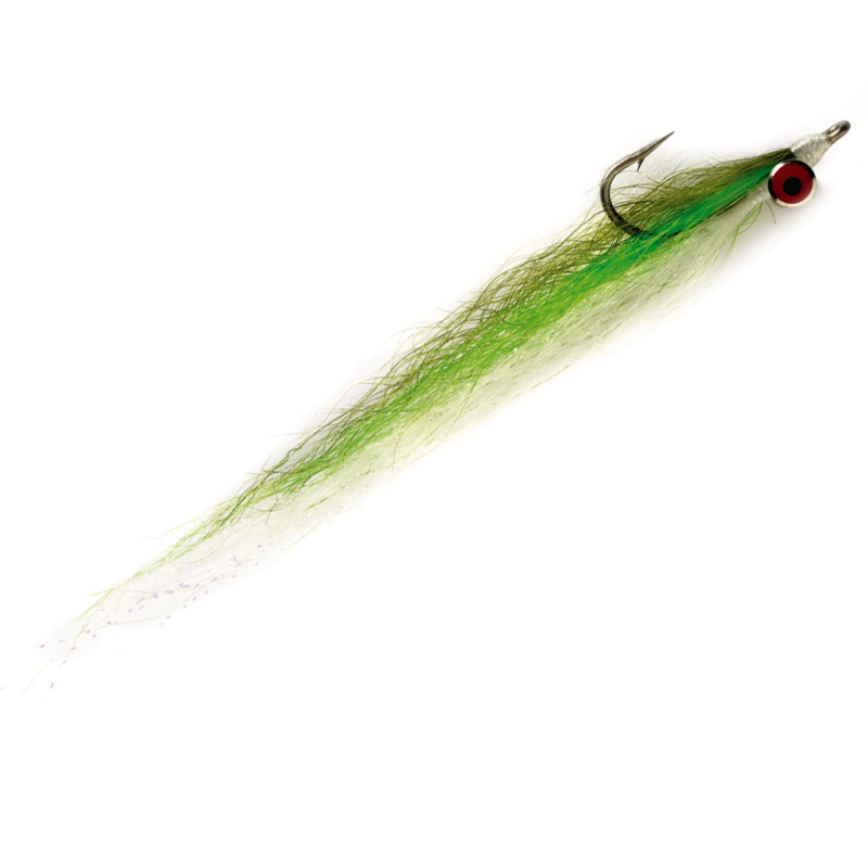 Slinky Clouser blanc/chartreuse MF137