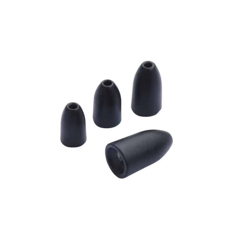 Lot De 10 Plombs De Pêche En Tungstène - Poids Balle Pour Texas/Carolina Rigs, 0,4g à 0,3g, Eau Douce/Salée