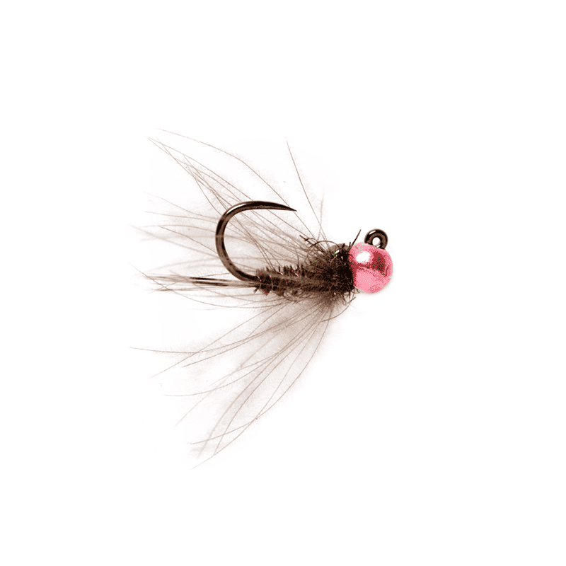 Nymphe tungstène CDC PT Jig Pink