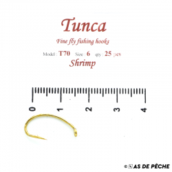 Hameçons nymphe Tunca T70 par 25