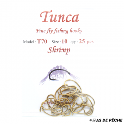 Hameçons nymphe Tunca T70 par 25