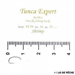 Hameçon nymphe Tunca TE70 sans ardillon