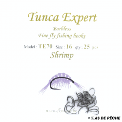 Hameçon nymphe Tunca TE70 sans ardillon