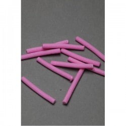 Booby tubes small 4mm rose