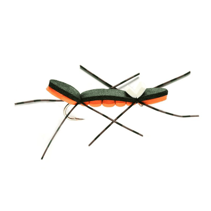 Mouche Chernobyl Ant Noire - Orange MF237