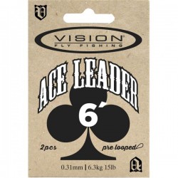 2 bas de ligne 6' Vision Ace