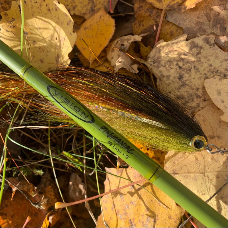 Canne à mouche pour la pêche du brochet Une longueur de 9' pour une Canne à mouche pour la pêche du brochet Une longueur de 9' pour une