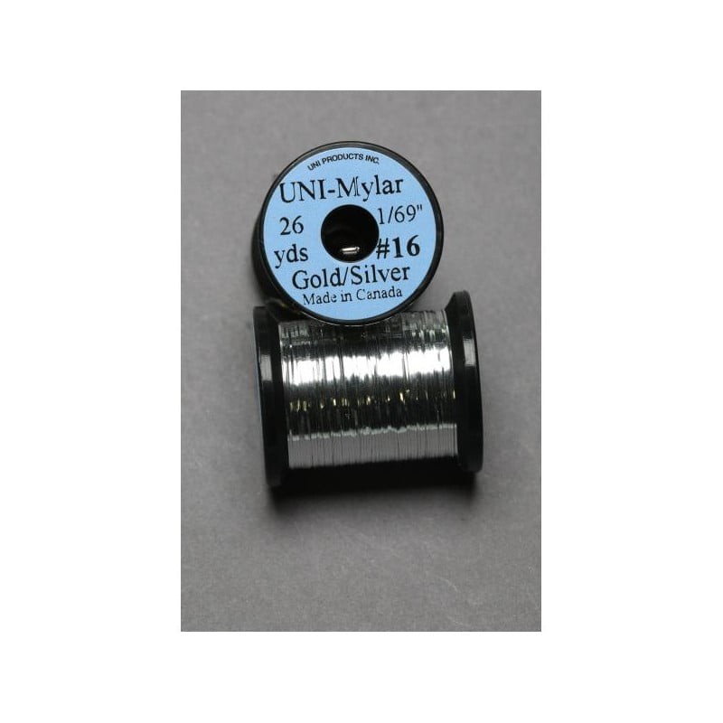 Tinsel Mylar x-small plat UNI or/argent