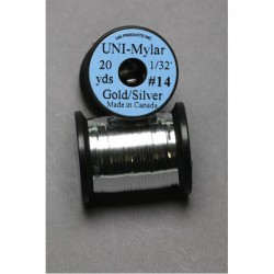 Tinsel Mylar small plat UNI or/argent