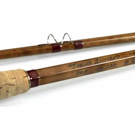 Canne à Mouche Bambou Refendu 7'6" (230cm) Pour Soie 5/6 – Blank Pezon & Michel – Très Bon état