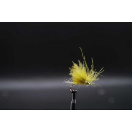 10 X Mouche Sèche Sedge CDC Cerf H12/14/16/18 Mosca Trout Fly - Foto 2