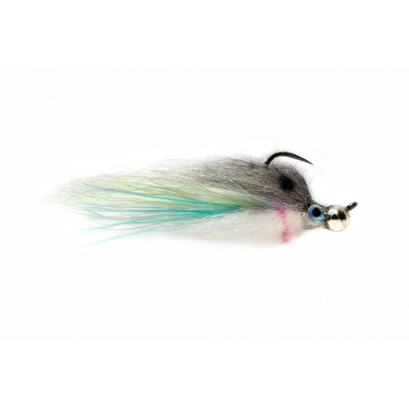 streamer-rivière-jiggy-fat-minnow-grey-white