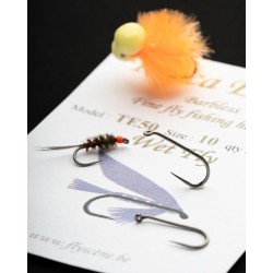 Hameçon mouche noyée Tunca TE50 sans ardillon