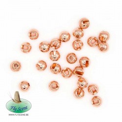 billes tungstene fendues cuivre slotted mouche