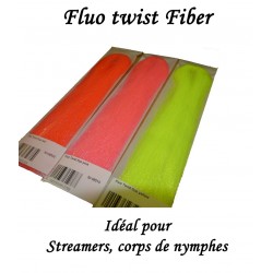 Fibres synthétiques Twist Fiber Fluo