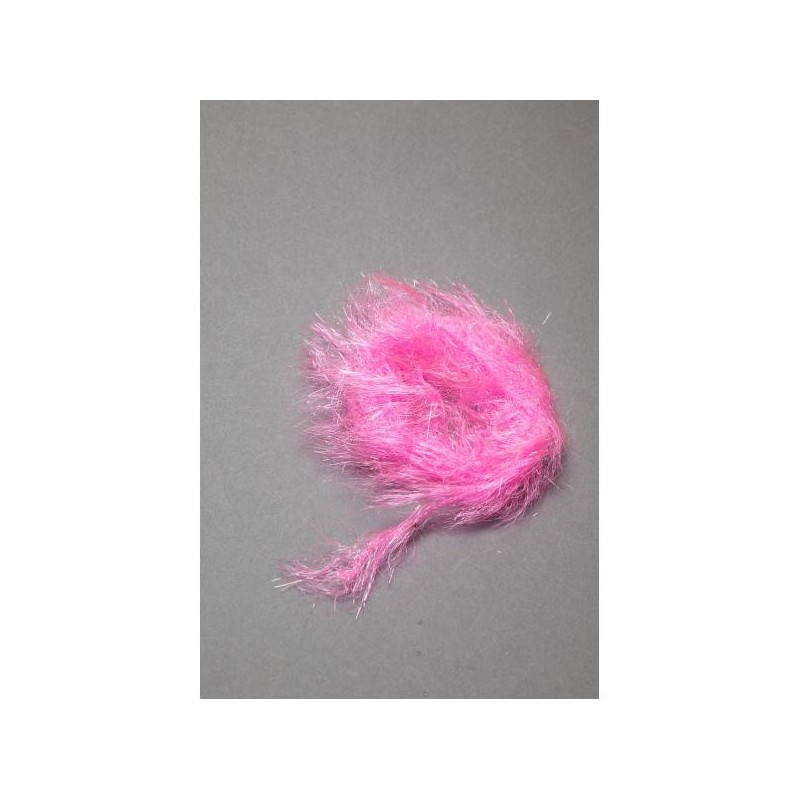 Long Ice Hackle Chenille Fly Scene Fl Pink