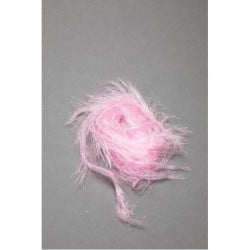 Long Ice Hackle Chenille Fly Scene Light Pink