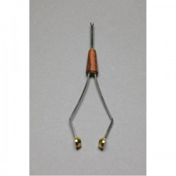 Porte bobine céramique taille M poignée bois