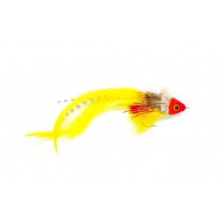 Mouche carnassier Swimming Bait Fish Red & Yellow