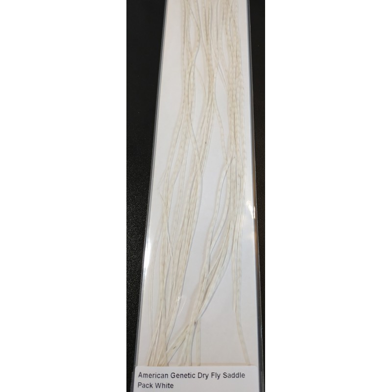 Plumes saddles de coq génétic américain