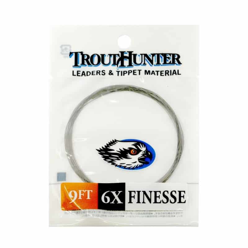 Fil fluorocarbone trout hunter tippet (50 m) - Fluorocarbones pêche à la  truite